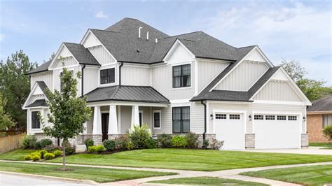 gray roof color for white house